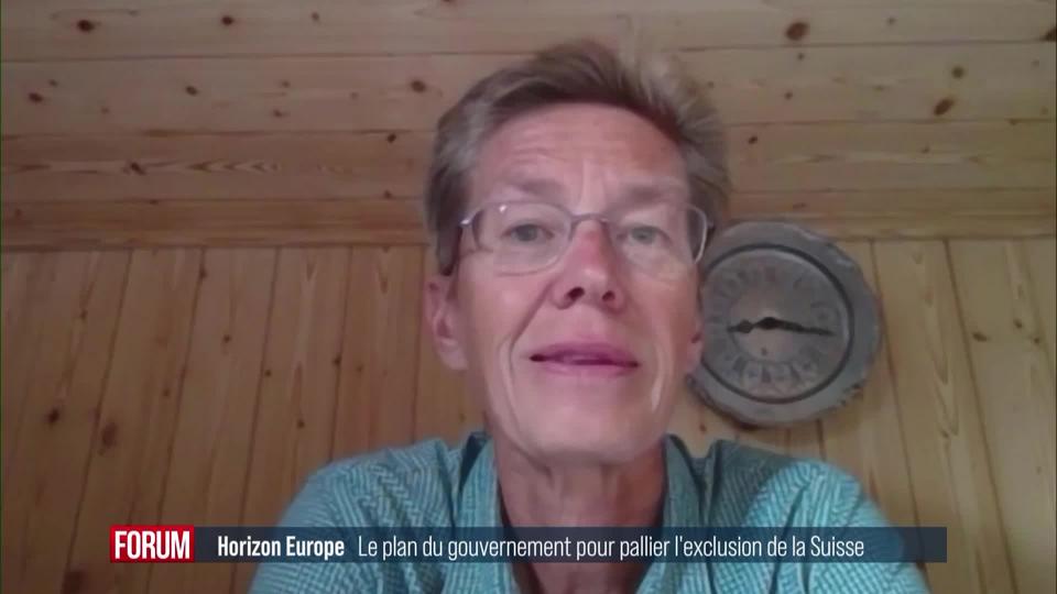 Soutien aux chercheurs suisses exclus d'Horizon Europe: réaction d'Astrid Epiney