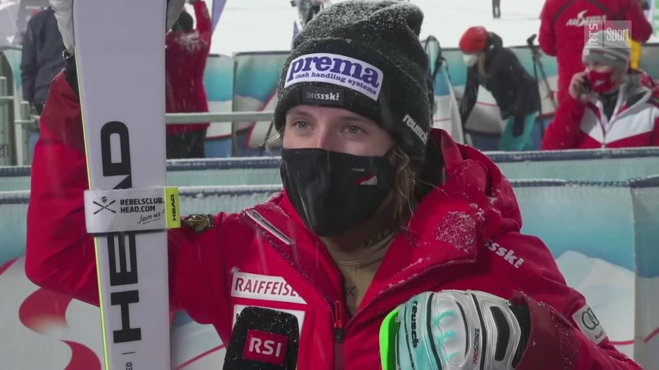 Ski: ''Je peux m'inspirer de Wendy et Michelle'', a déclaré Camille Rast après sa 6e place à Flachau