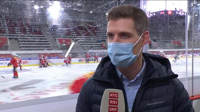 Hockey - SIH Challenge, Suisse - Lettonie: Interview Félicien Du Bois