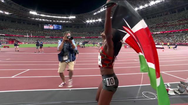Athlétisme, 1500m dames: l’or pour Faith Kipyegon (KEN), Sifan Hassan (NED) en bronze