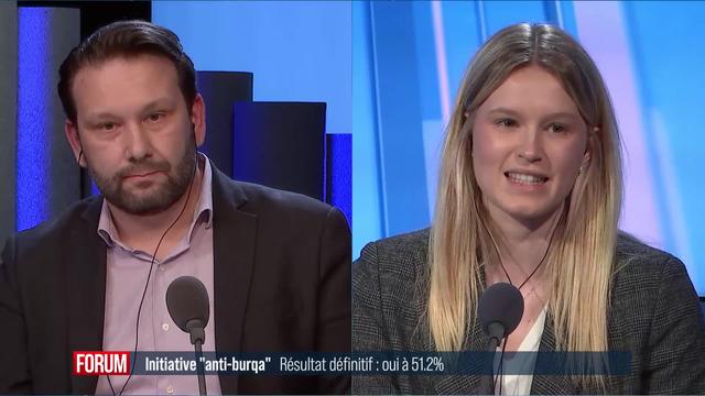 L'initiative anti-burqa stigmatise-t-elle les musulmans? Débat entre Virna Conti et Pascal Gemberli