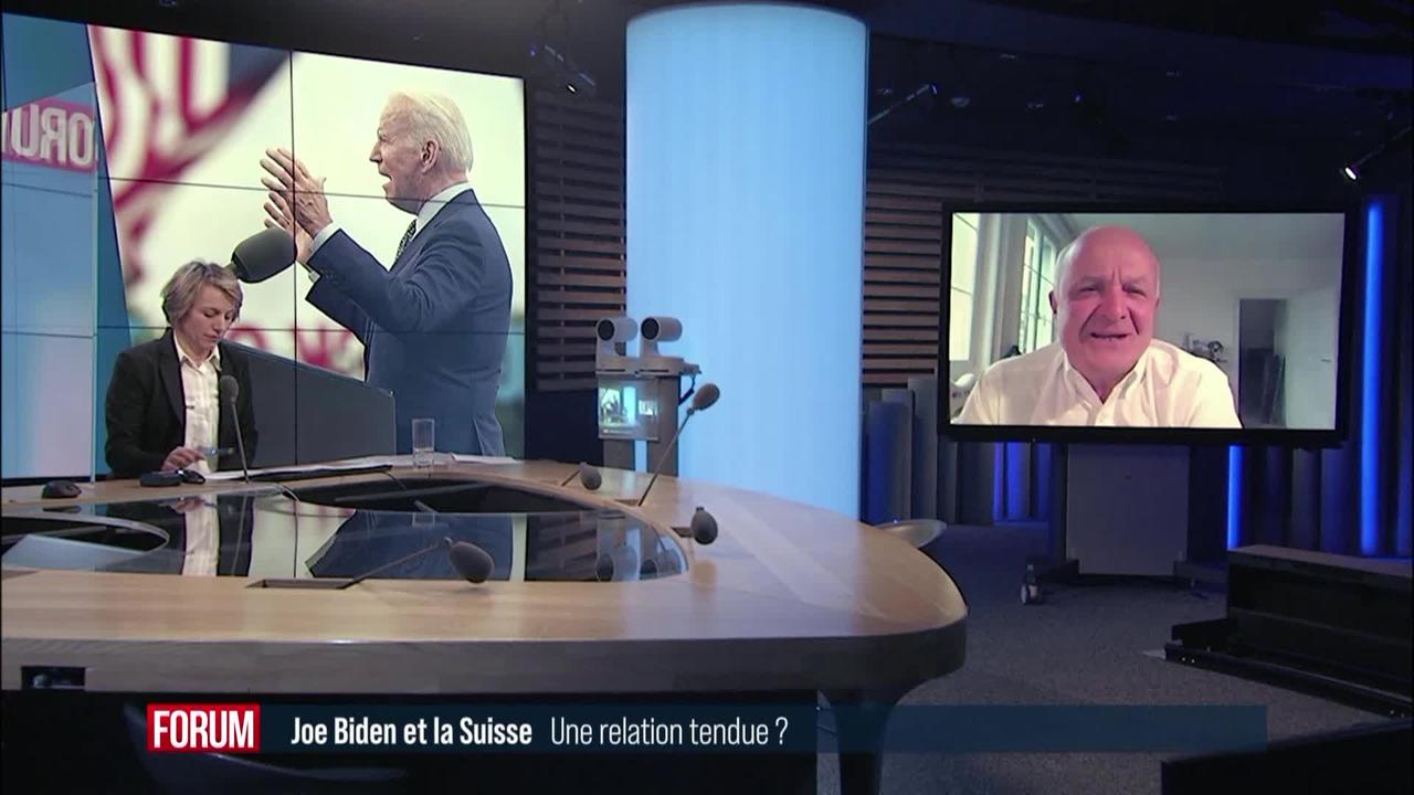 Joe Biden qualifie la Suisse de paradis fiscal (vidéo)