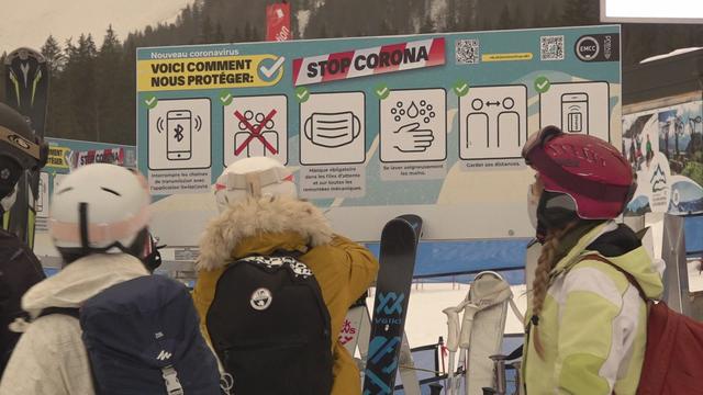 Skier en Suisse au temps du coronavirus