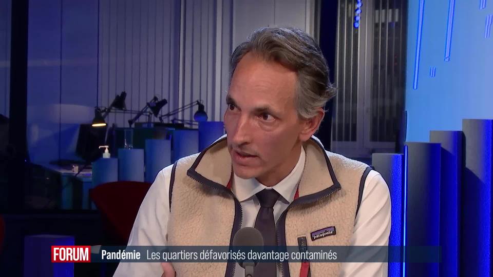 Le coronavirus touche plus durement les quartiers défavorisés: interview de Idris Guessous