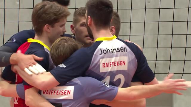 Volleyball, 1-4 finales: victoire de Schönenwerd face à TSV Jona (25-20, 25-15, 16-25, 25-19)