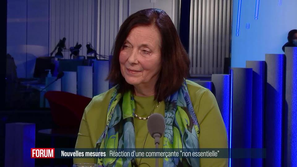 Fermeture des commerces non essentiels: réaction de Cécile Hussain-Khan