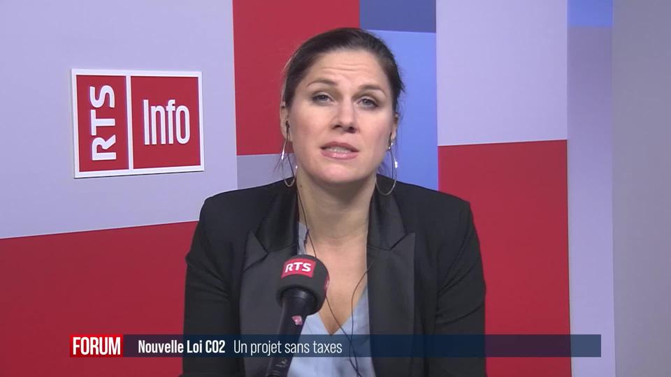 Le Conseil fédéral présente une nouvelle loi C02 sans taxes (vidéo)