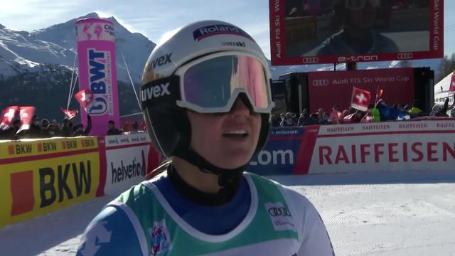 St-Moritz (SUI), super-G dames: Joana Hählen (SUI)