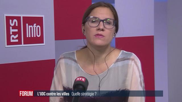 L’UDC contre les villes: une stratégie de reconversion? (vidéo)