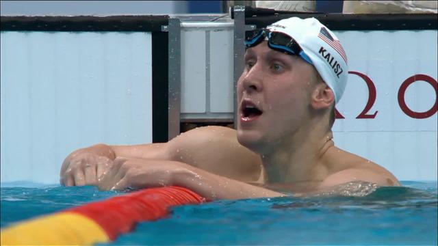400m 4 nages messieurs: Kalisz (USA) remporte aisément l'or