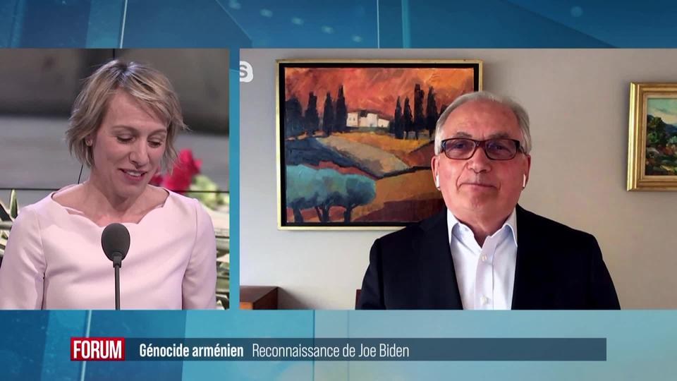 Le génocide arménien, reconnu par Joe Biden: interview de Marc Pierini