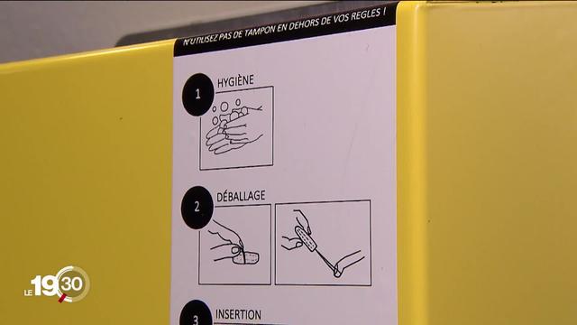 Des protections hygiéniques en libre-service dans plusieurs écoles vaudoises. Un projet-pilote est lancé