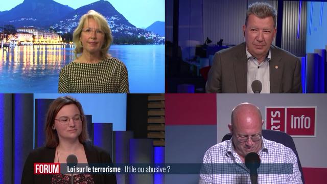 Le débat – Loi sur le terrorisme: utile ou abusive?