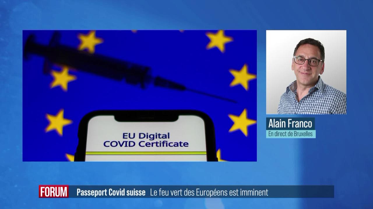 La reconnaissance du passeport Covid suisse par les Européens est imminente