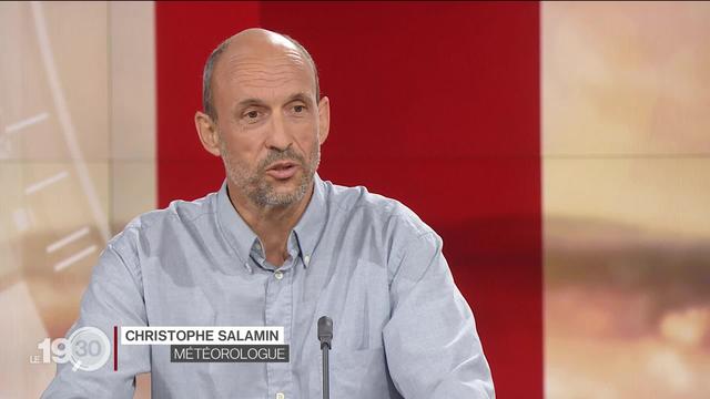 Le météorologue Christophe Salamin revient sur les violentes intempéries qui frappent la Suisse depuis quelques jours