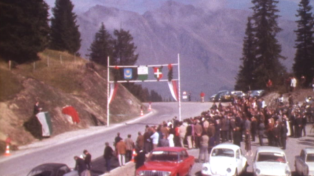 Inauguration de la route du Col de la Croix [RTS]