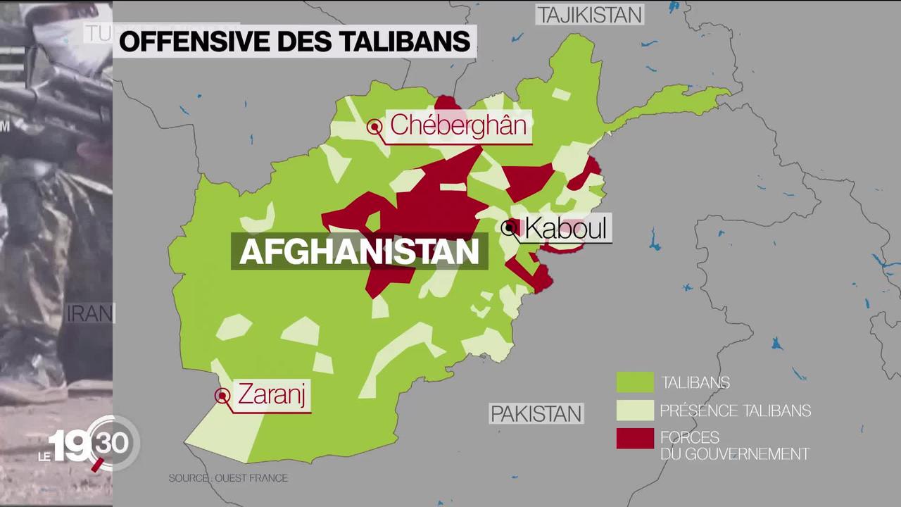 En Afghanistan, les talibans poursuivent leur offensive et la population tente de fuir