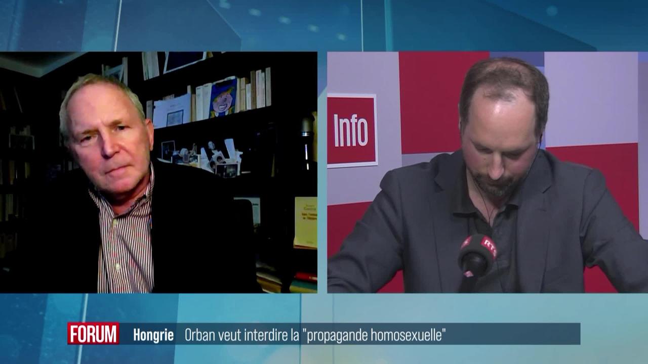 La Hongrie veut interdire la "propagande homosexuelle": interview de Bernard Guetta et Florian Irminger