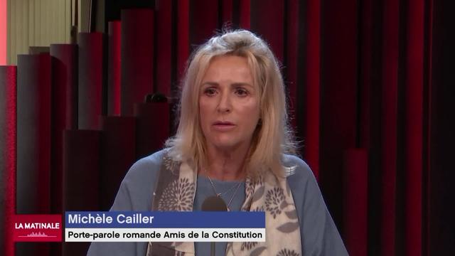 L'invitée de La Matinale (vidéo) - Michelle Cailler, porte-parole des Amis de la Constitution