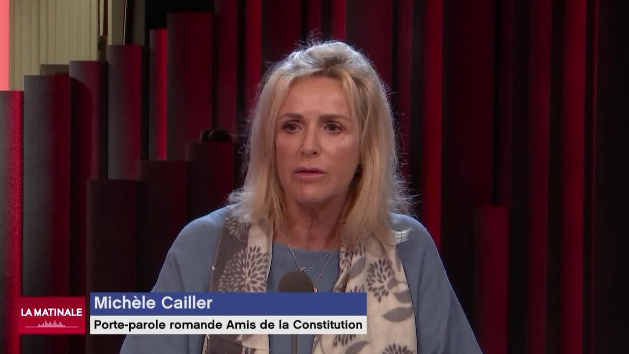 L'invitée de La Matinale (vidéo) - Michelle Cailler, porte-parole des Amis de la Constitution