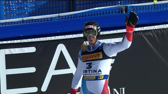 Cortina (ITA), Slalom messieurs, 2e manche: Ramon Zenhaeusern (SUI)