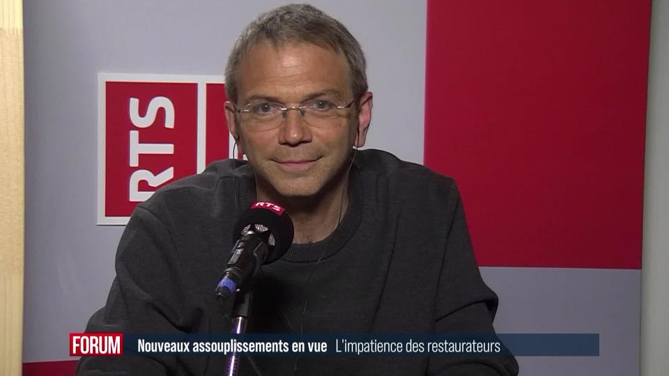 L'impatience des restaurateurs face aux nouveaux assouplissements en vue: interview de Daniel Savary