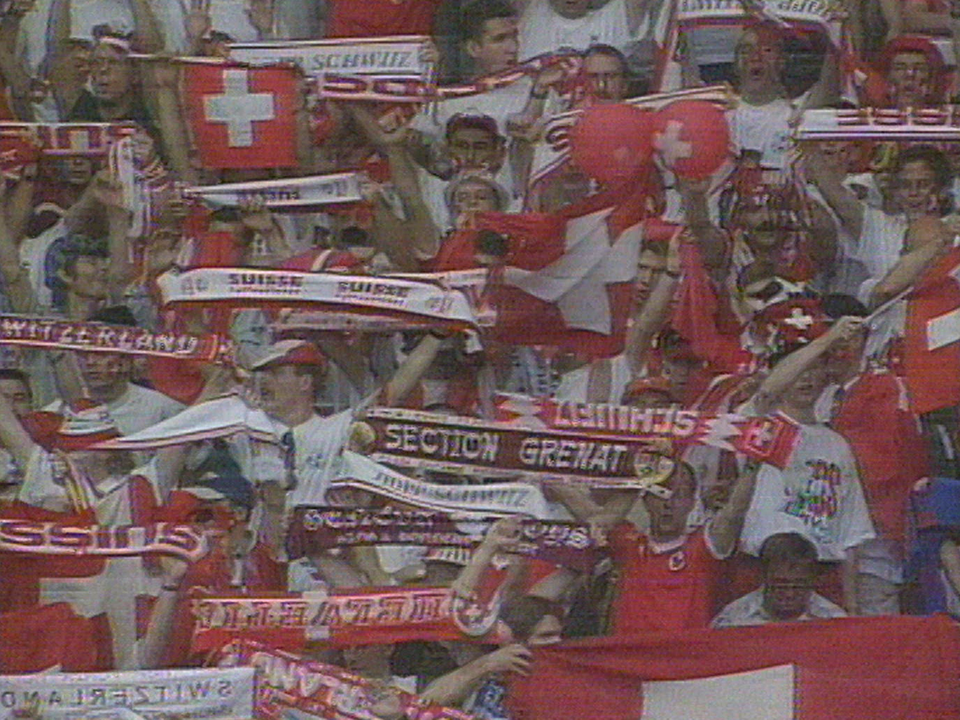 Euro 1996, la Suisse à Wembley