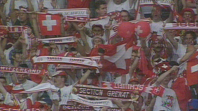 Euro 1996, la Suisse à Wembley