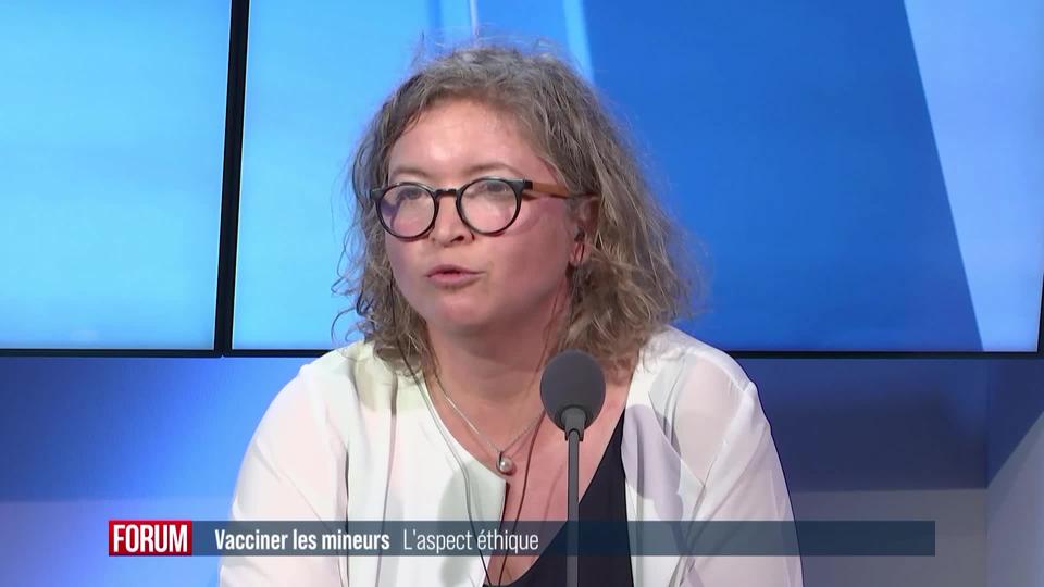 Questions d’éthique face à la vaccination des mineurs: interview de Samia Hurst