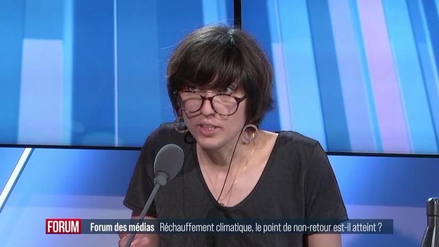 Forum des Médias (vidéo) - Climat, avons-nous vraiment atteint le point de non-retour?