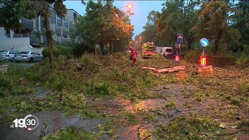 Les intempéries ont fait d'importants dégâts à Zurich et au Tessin. Le risque de crues ne cesse de croître en Suisse alémanique.