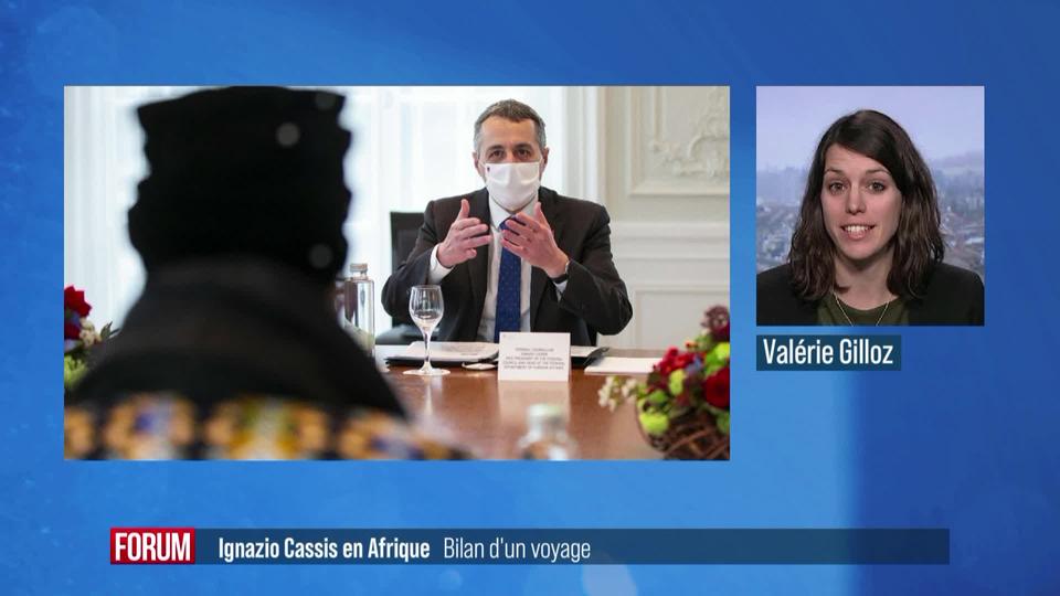 Bilan du voyage d’Ignazio Cassis sur le continent africain