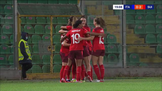 Italie - Suisse (1-2): aidée par la chance, les footballeuses Suisses empochent une belle victoire