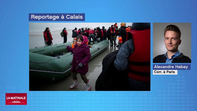 Reportage à Calais après la mort de 27 migrants dans la Manche (vidéo)