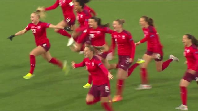 Barrage retour, Suisse - Rép.tchèque (1-1, 3-2 tab): les Suissesses s'imposent aux tirs aux buts !