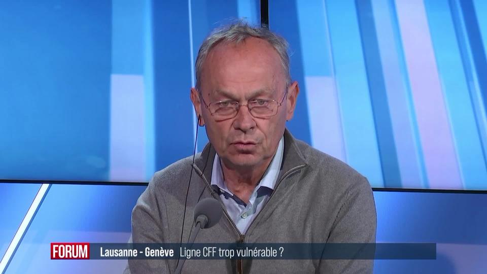 Olivier Français réagit aux perturbations du réseaux ferroviaire en Suisse romand