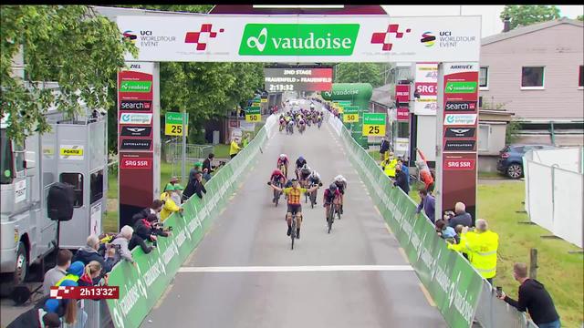 2e étape, Frauenfeld: Marta Bastianelli (ITA) gagne la 2e étape du Tour de Suisse dames
