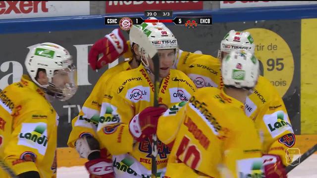 49e journée, Genève-Servette - Bienne (1-5): une fin de match de folie avec 5 buts en 2 minutes !