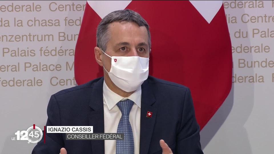 Le Tessinois Ignazio Cassis élu président de la Confédération pour 2022. Retour sur son bilan en tant que conseiller fédéral