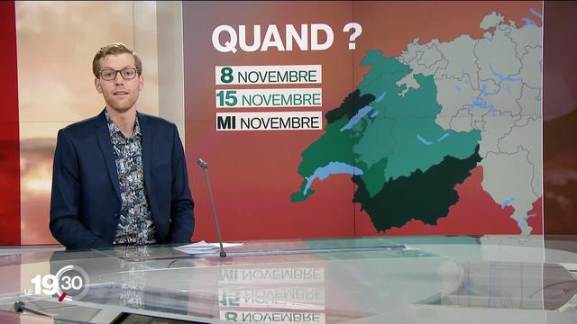 La troisième dose de vaccin contre le coronavirus sera administrée dès le 8 novembre en Suisse. Julien Chiffelle explique qui y a droit