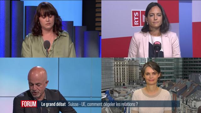 Le grand débat - Suisse-Union européenne: comment dégeler les relations? (vidéo)