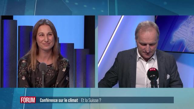 Que fait la Suisse pour le climat? Débat entre Adèle Thorens et Pierre-André Page