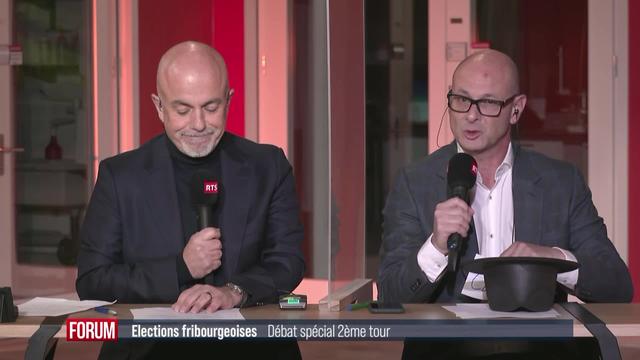Débat spécial autour du deuxième tour des élections cantonales fribourgeoises