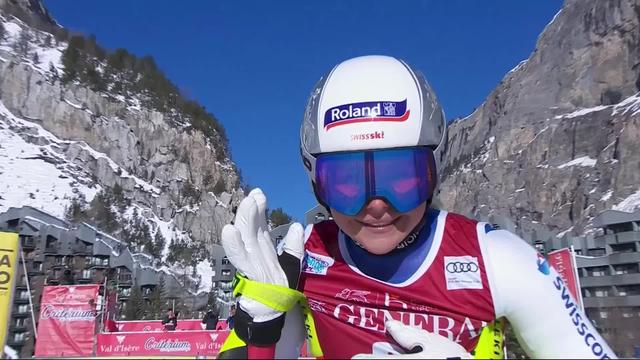 Val d'Isère (FRA), Super-G dames: Corinne Suter (SUI)