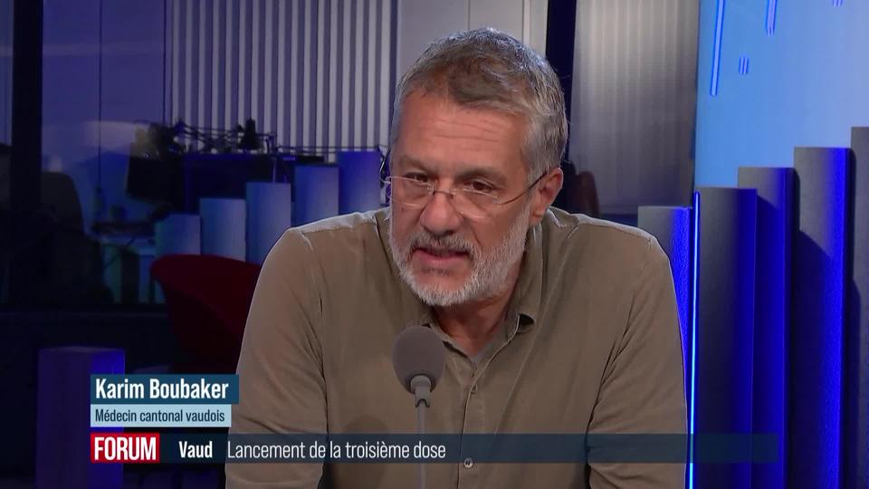 Lancement de la troisième dose de vaccin pour les plus de 65 ans: interview de Karim Boubaker