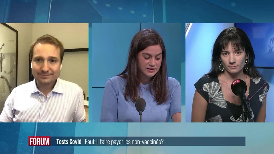 Faut-il faire pression sur les personnes non-vaccinées contre le Covid ? Débat entre Lucie Rochat et Philippe Nantermod (vidéo)