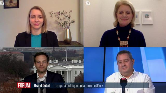 Le grand débat (vidéo) - Trump, la politique de la terre brûlée?