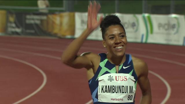 Bellinzone, 200m dames: victoire de M. Kambundji (SUI)