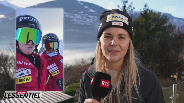 Ski - Charlotte Chable: avec Camille Rast