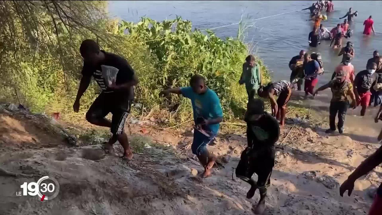 À la frontière mexicaine, des milliers d'Haïtiens tentent de rentrer aux États-Unis